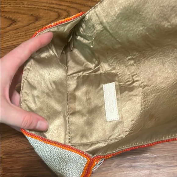 ALDO Vintage Multicolor Beaded Clutch - Picture 9 of 9